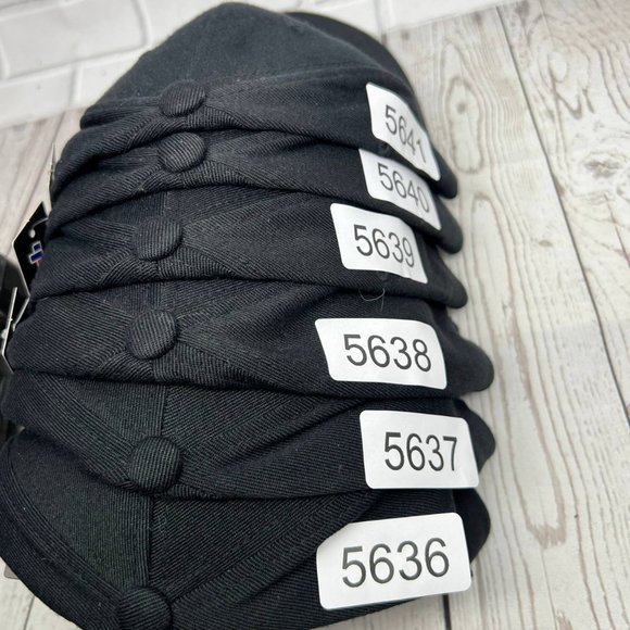 Casquette Ajustable Yupoong Flexfit - Noir, Taille S-M, état Très Bon